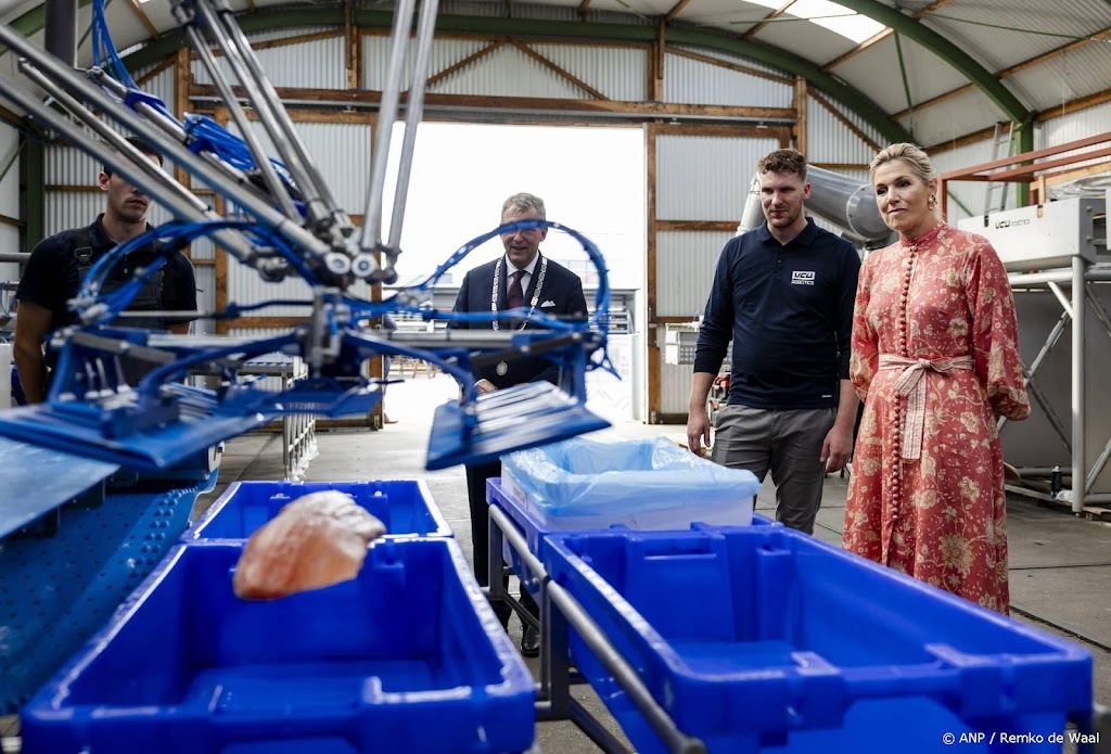 Máxima hoort over innovaties binnen de visserijsector