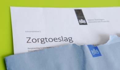 brief zorgtoeslag