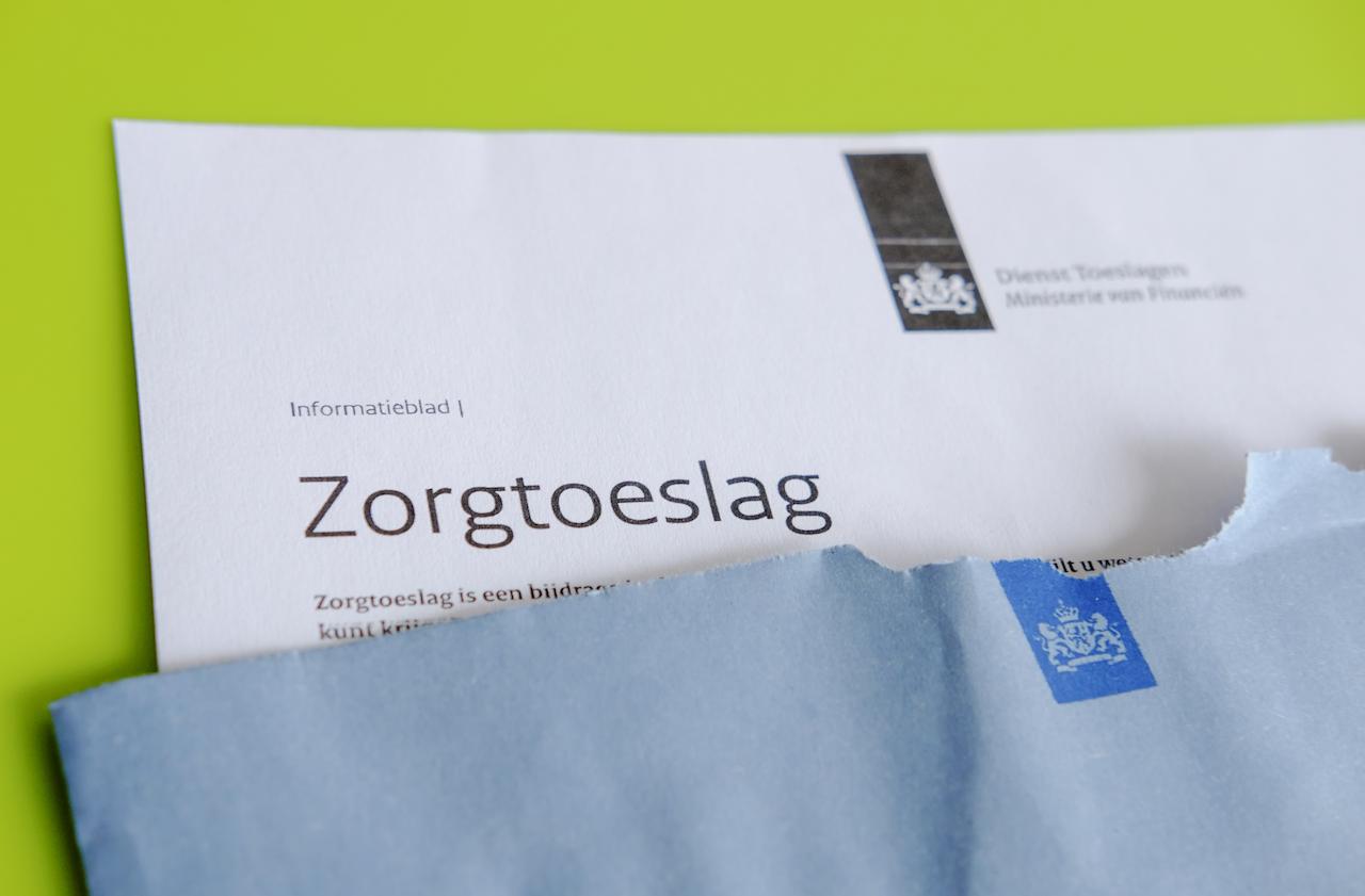 brief zorgtoeslag