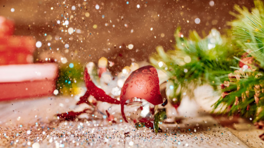 omgevallen kerstboom