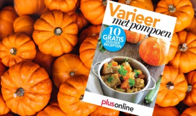 Varieer met pompoen