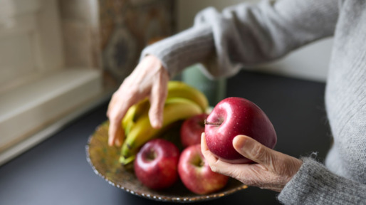 fruit op de fruitschaal