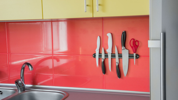 Magnetische messenhouder