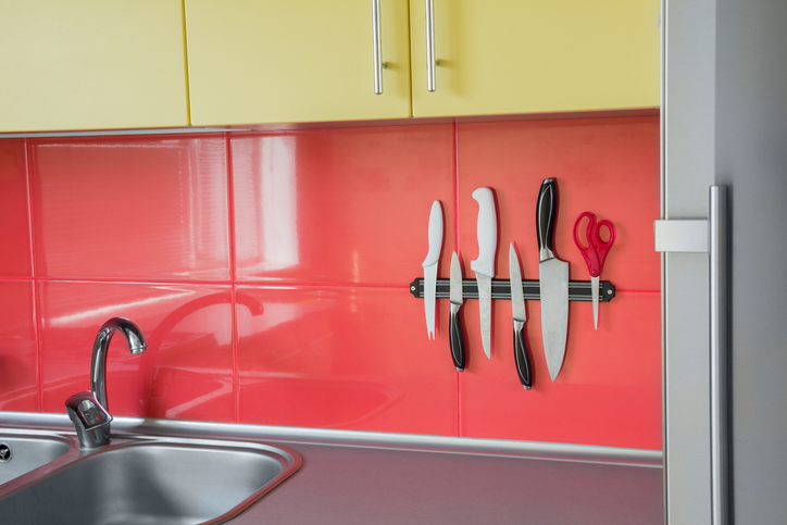 Magnetische messenhouder