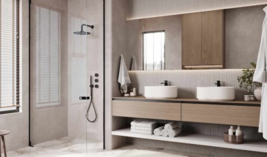 moderne badkamer