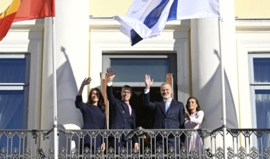 Felipe en Letizia officieel verwelkomd in Finland