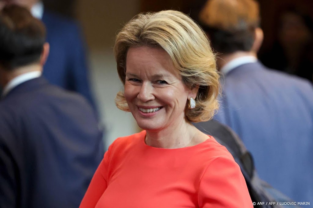Koningin Mathilde volgt conferentie over toekomst van AI