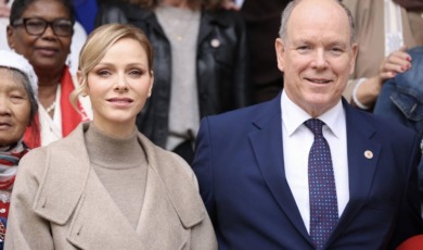 Prinses Charlène en prins Albert openen nieuw kinderdagverblijf