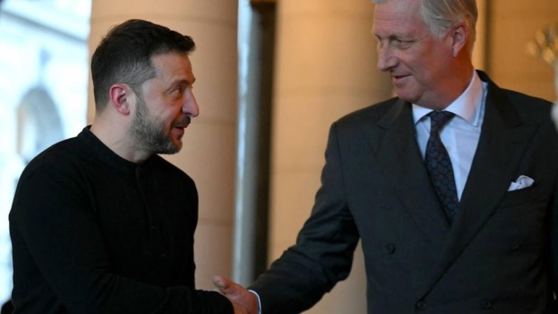 Filip ontvangt Oekraïense president Zelensky donderdag op paleis