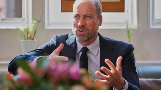 Prins William spreekt met jongeren van The Amos Bursary