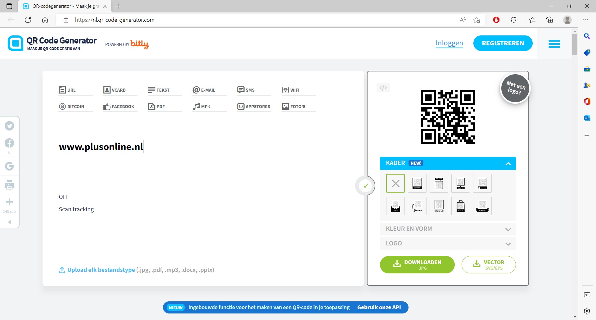 QR-code maker