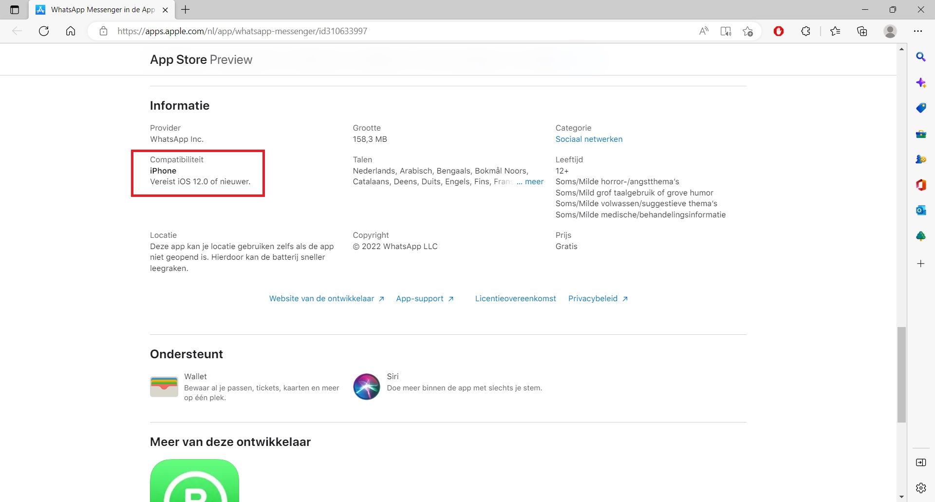 Systeemeisen app