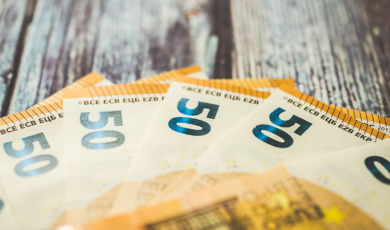 Verschillende biljetten van 50 euro