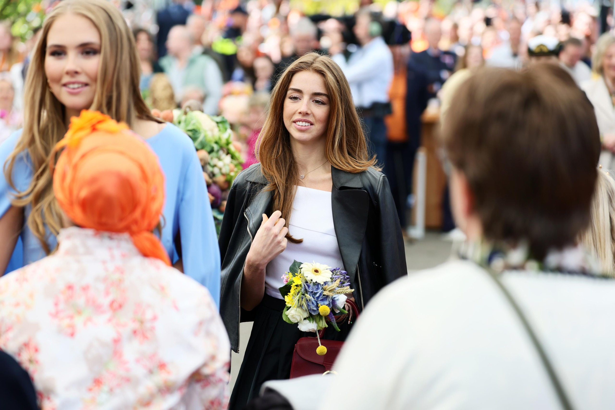 Prinses Alexia tijdens Koningsdag 2025